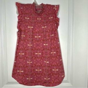 No Boundaries Pink Floral A-Line Dress - Size XS (1)